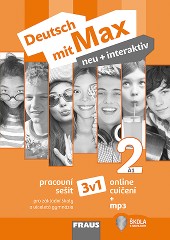 Deutsch mit Max neu + interaktiv 2 (ČB) 3 v 1