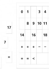 Matematika se Čtyřlístkem 1 - sada příloh Číslice